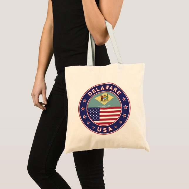 Delaware, Delaware t-shirt, Delaware sticker Tote Bag (Front (Product))