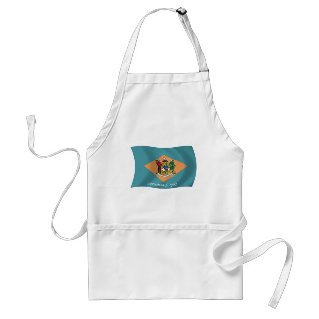Delaware Flag Apron (Front)