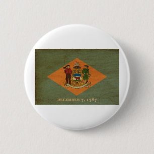 Delaware Flag Buttons