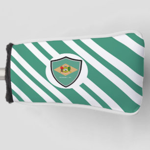 Delaware flag golf head cover