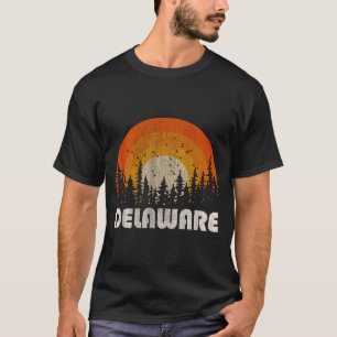 Delaware - funny nature vintage hiking 60s 70s 80s T-Shirt