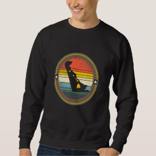 Delaware Hawaii Roots Origine State Map Retro Sweatshirt