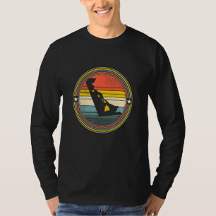 Delaware Hawaii Roots Origine State Map Retro T-Shirt