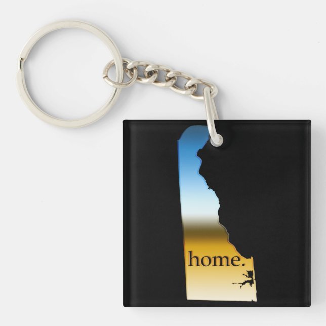 Delaware home Horizon Keychain (Front)
