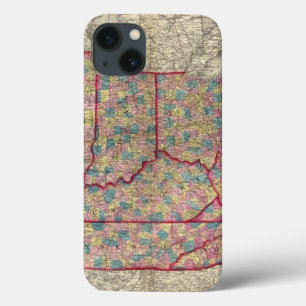 Delaware, Illinois, Indiana, and Iowa iPhone 13 Case