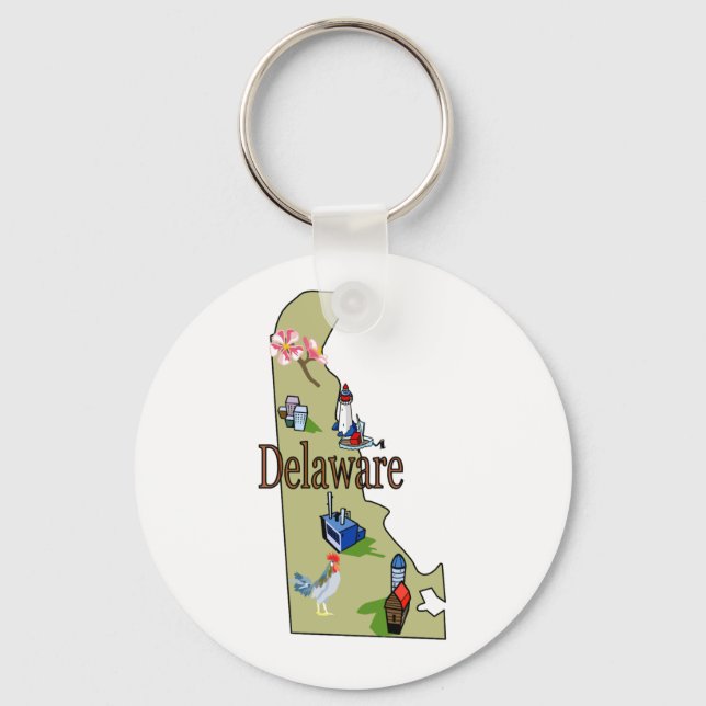 Delaware Keychain (Front)