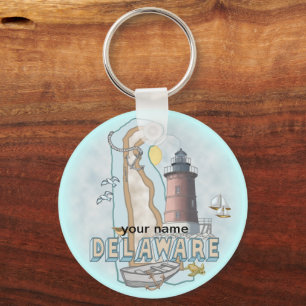Delaware Lighthouse  keychain