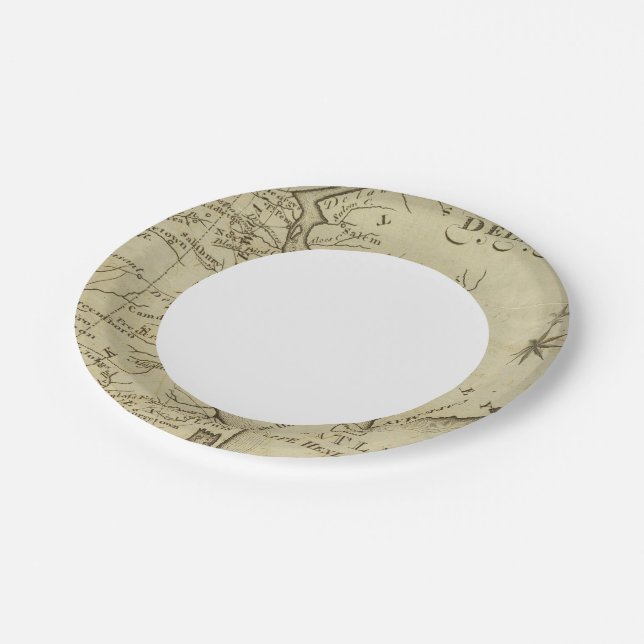 Delaware Paper Plate (Angled)