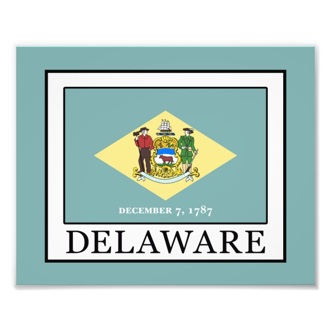 Delaware Photo Print (Front)