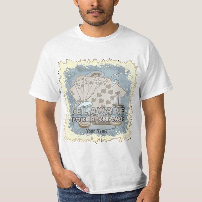 Delaware Poker T-Shirt (Front)