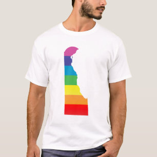 delaware pride. striped. T-Shirt