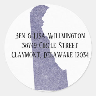 Delaware Return Address Label Seal