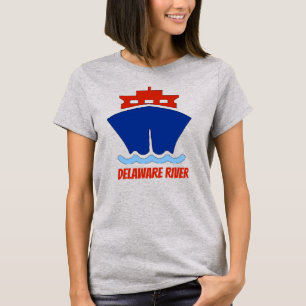 Delaware River, Ship, T-Shirt