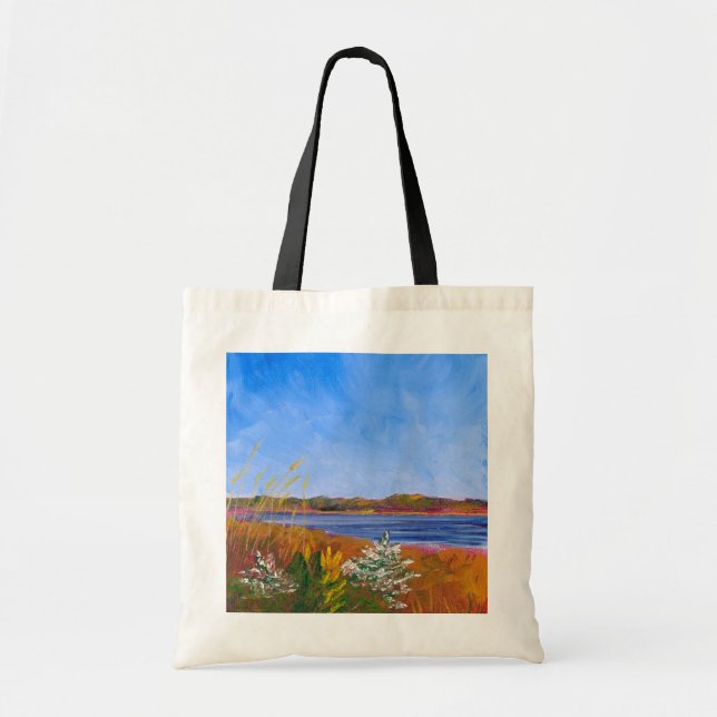 Delaware River Tote Bag (Front)