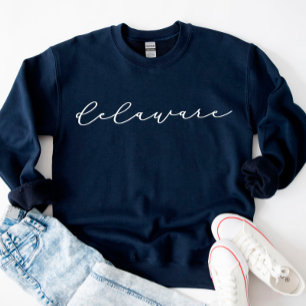 Delaware Script State Women’s Sweatshirt