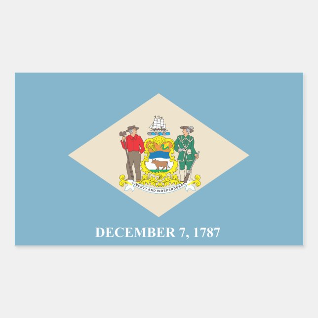 Delaware sign sticker (Front)