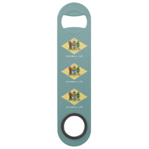 Delaware State Flag Bar Key