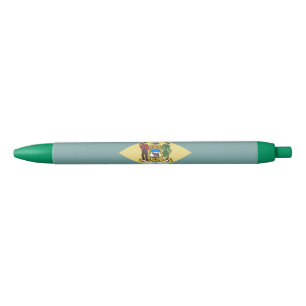 Delaware State Flag Blue Ink Pen