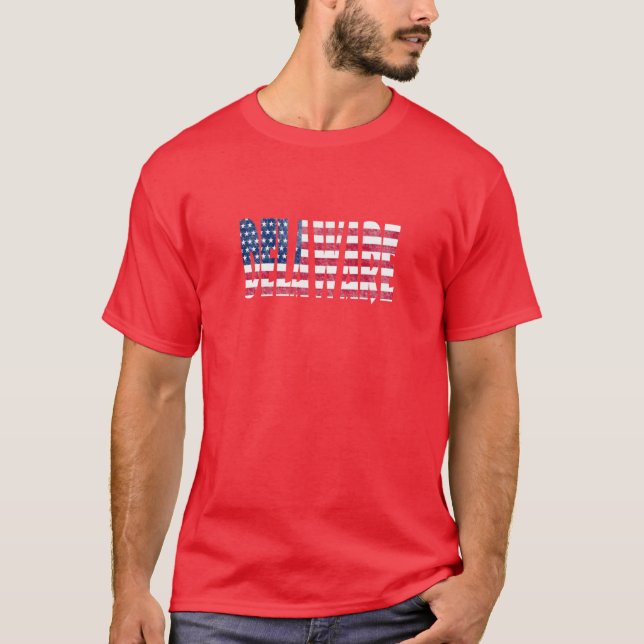 Delaware state T-Shirt (Front)