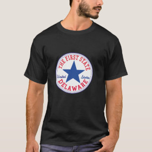 DELAWARE The First State USA United States of Amer T-Shirt