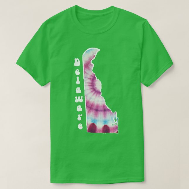 Delaware Tie Dye T-Shirt (Design Front)