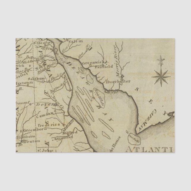 Delaware Tissue Paper (Front)
