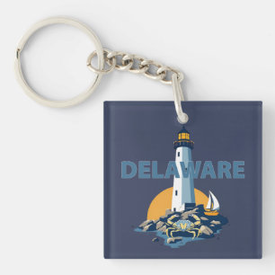 Delaware, United States of America Keychain