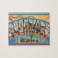 Delaware Vintage Postcard 