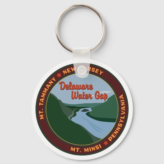 Delaware Water Gap - Keychain (Front)