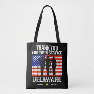 Delawareans USA America United States Xmas Tote Bag