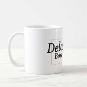 Delco Born and Raised Coffee Mug