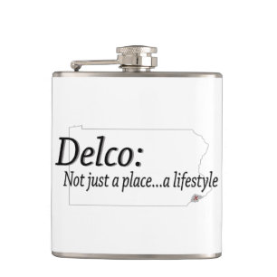 Delco Lifestyle Hip Flask