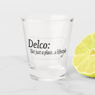 Delco Lifestyle Shot Glass