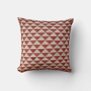 Delectable mountains quilt throw pillow