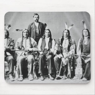 Delegation of Sioux chiefs, led by Red Cloud (1822 Mouse Pad