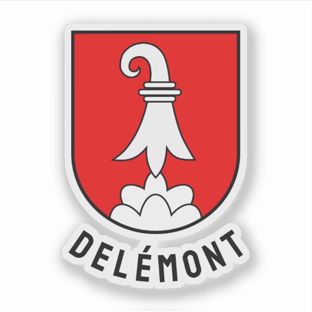 Delémont coat of arms, SWITZERLAND (Front)