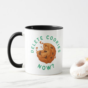 Delete Internet and Computer Cookies Mug