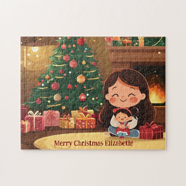 Delete or customize the text Kids Jigs Jigsaw Puzzle (Horizontal)
