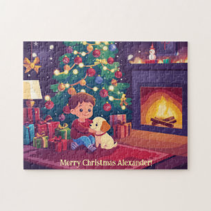 Delete or customize the text Kids Jigs Jigsaw Puzzle