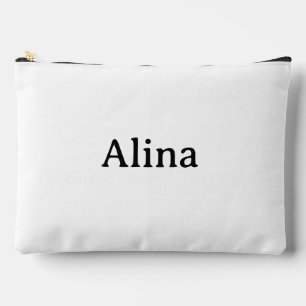 delete text add own design 12" x 8.5" accessory pouch
