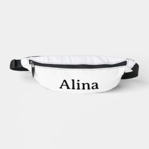 delete text add own design 14.5" x 6" fanny pack