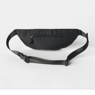 delete text add own design 14.5" x 6" fanny pack