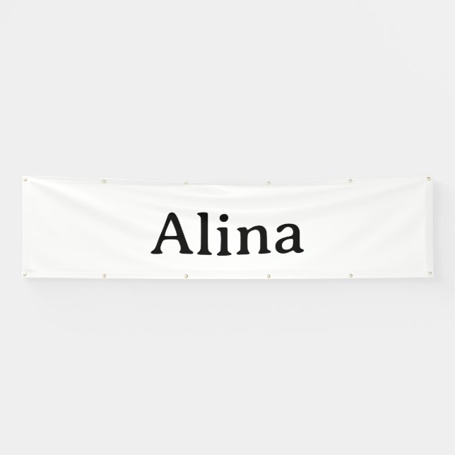 delete text add own design 2.5' x 10' Outdoor Banner (Horizontal)