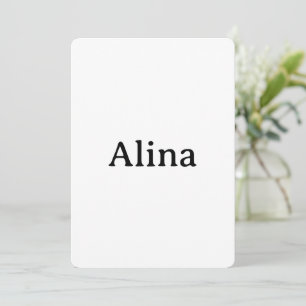 delete text add own design Rounded 5" x 7" Invitation
