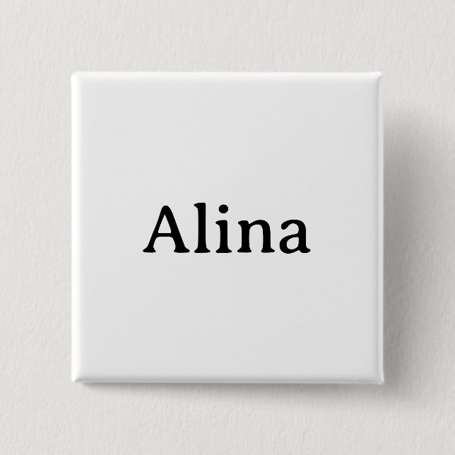 delete text add own design Square 2 Inch Button (Front)