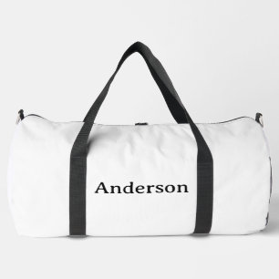 Delete Text & Replace Own Design 23" x 12"x 12" Duffle Bag