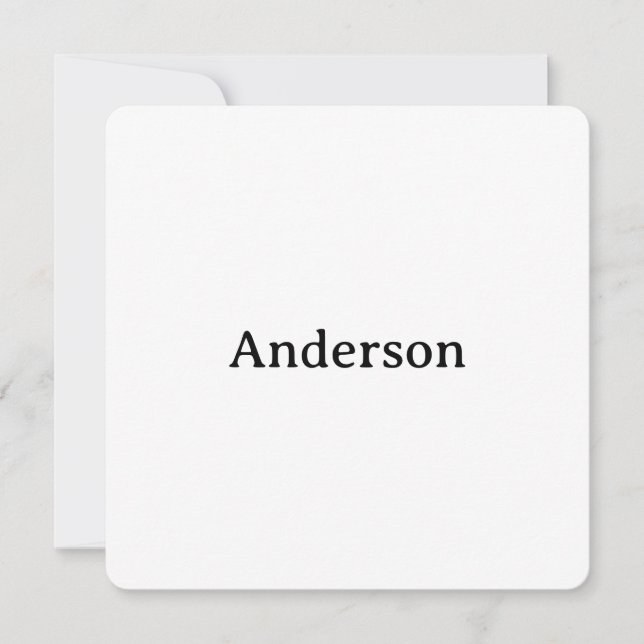 Delete Text Replace Own Design 5.25" Rounded Thank You Card (Front)