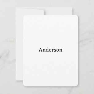 Delete Text Replace Own Design Rounded 4.25"x5.5" Invitation