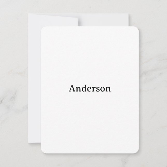 Delete Text Replace Own Design Rounded 4.25"x5.5" Invitation (Front)