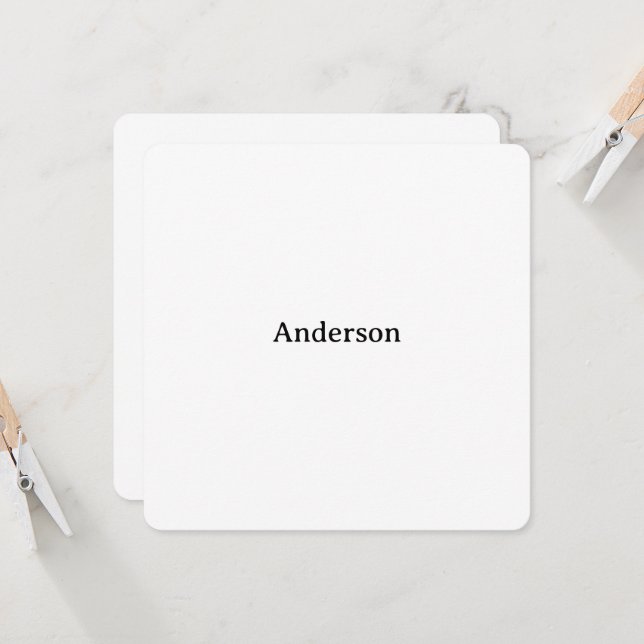 Delete Text Replace Own Design Rounded 5.25"x5.25" Invitation (Front/Back In Situ)